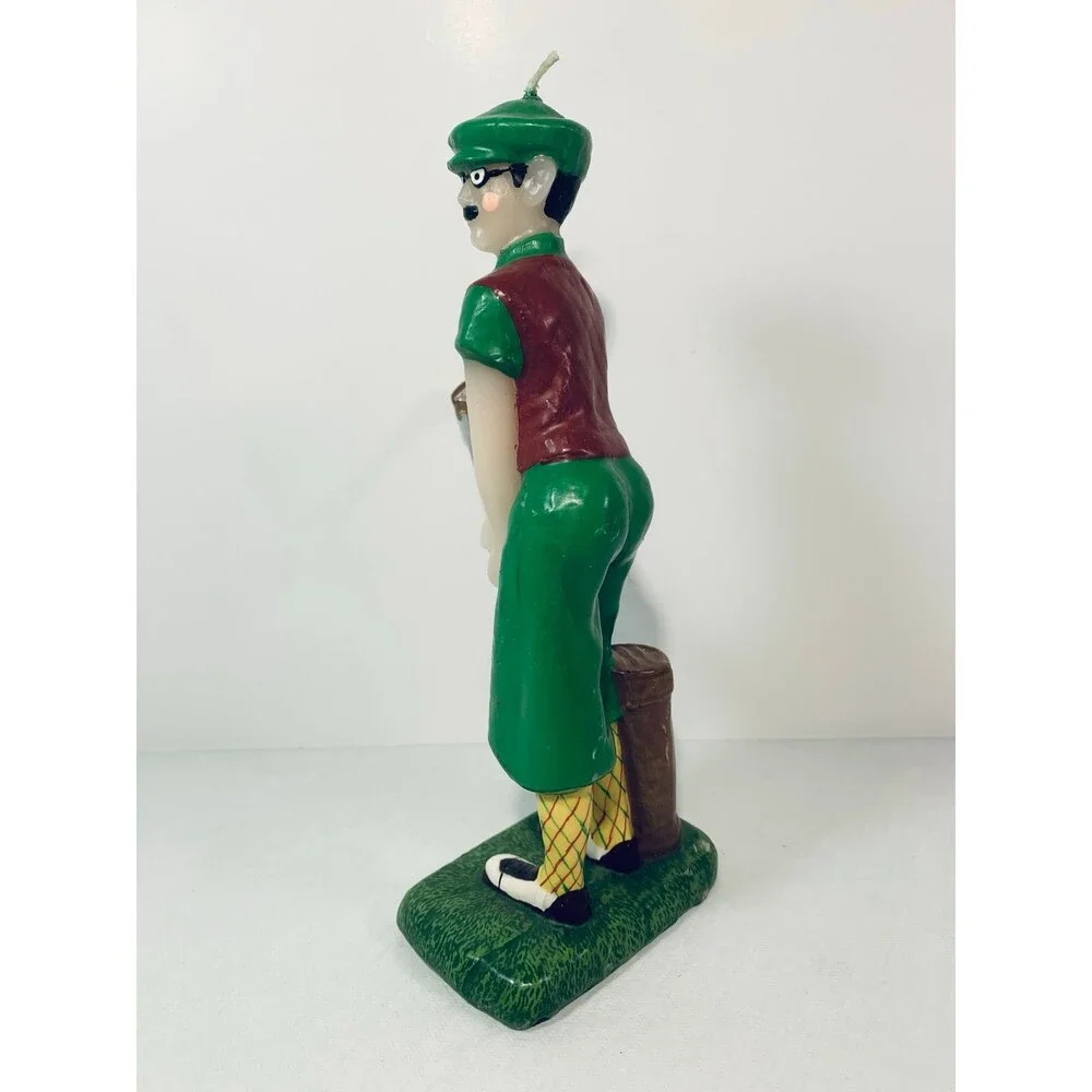 Golfer Candle 1920’s cake topper